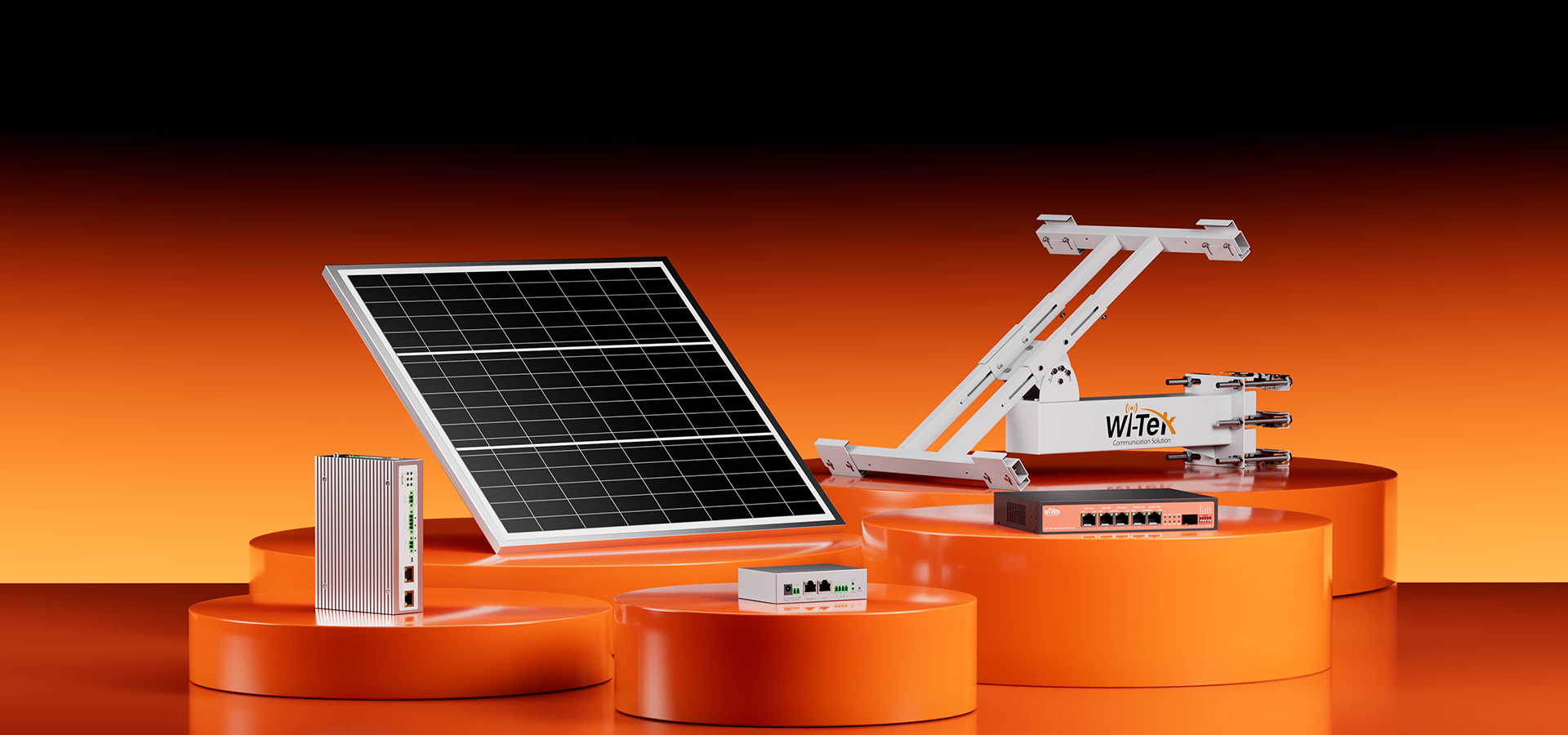 Solar Powered Solution - Solar Powered Switch